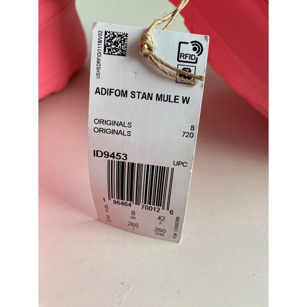 Adidas Adifom Stan Smith Mule ID9453 Platform Streetwear Shoes Women’s Sz 9 NEW - Picture 3 of 12